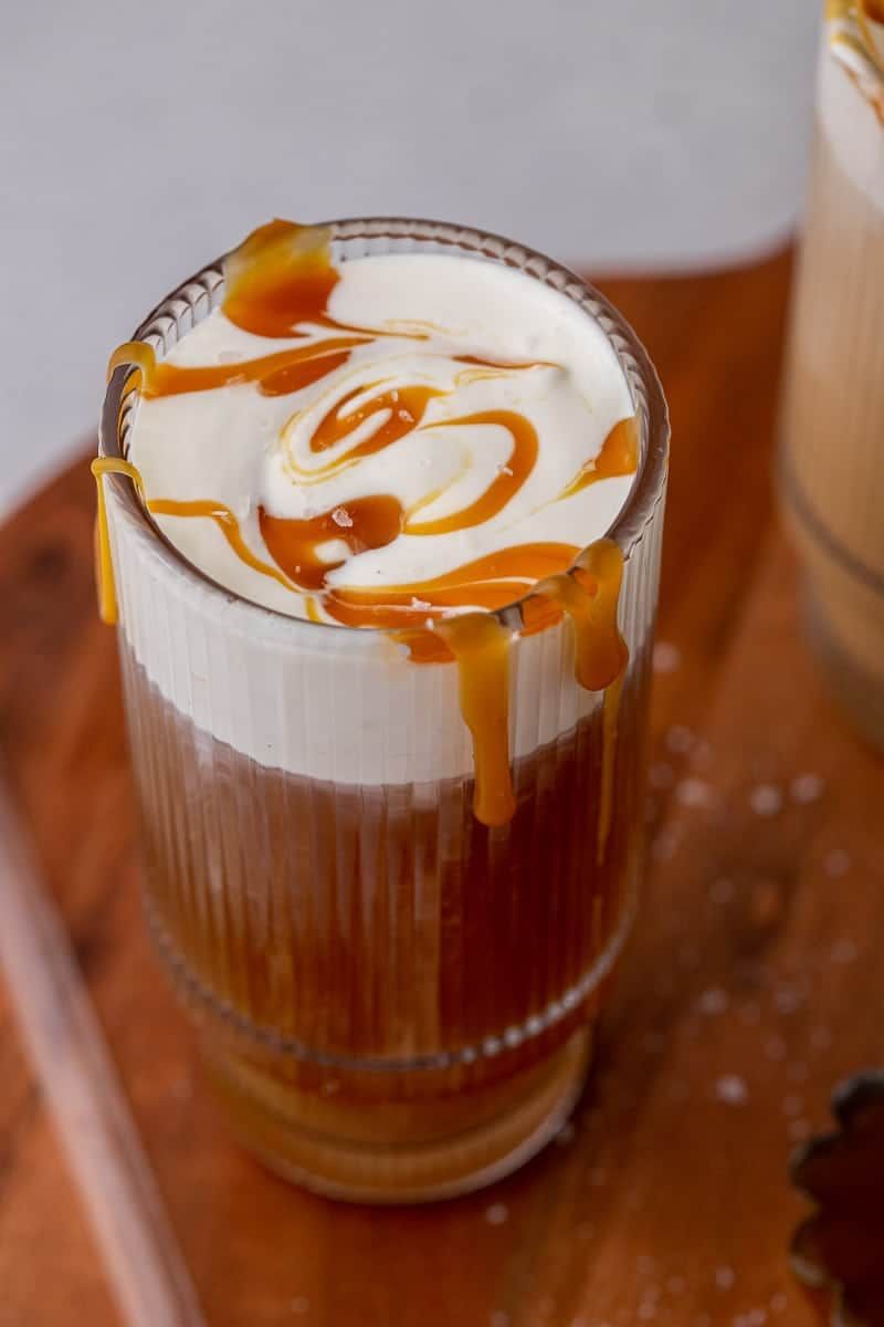 Salted Caramel Cold Foam Cold Brew