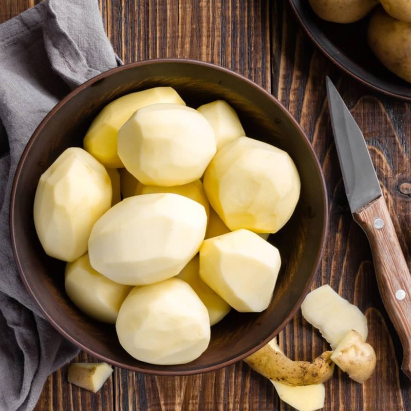 Peeled Or Cut Potatoes