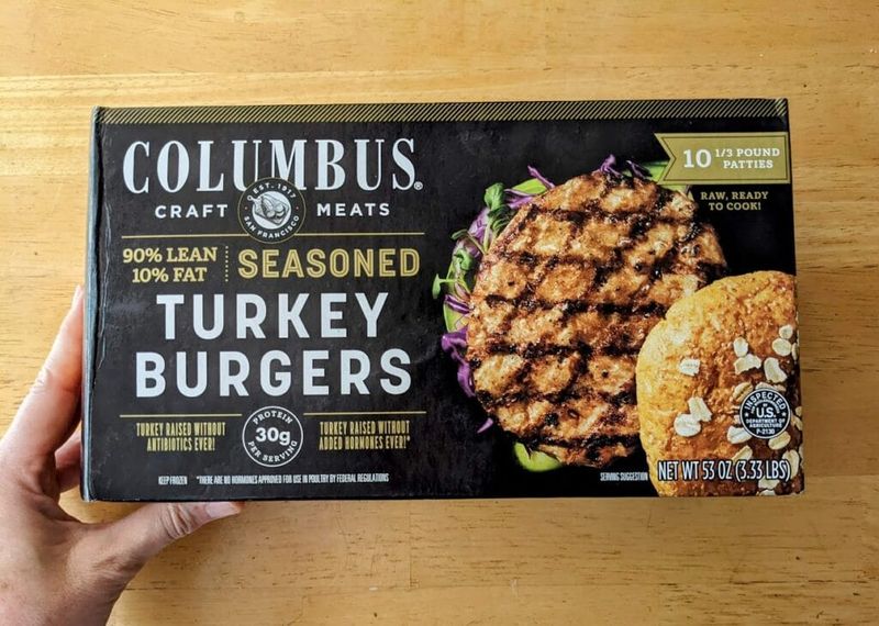 Costco – Columbus Seasoned Turkey Patties