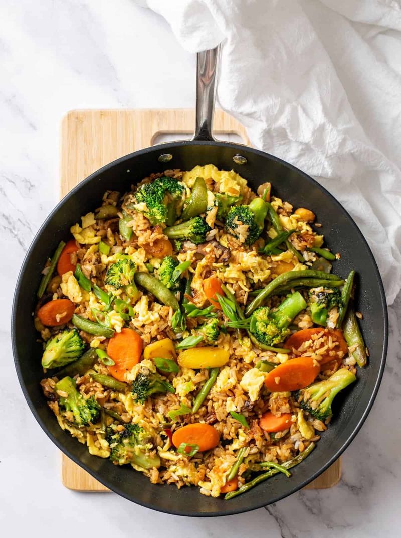Frozen Veggie Stir-Fry Shortcut