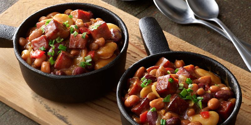 Spam And Baked Beans