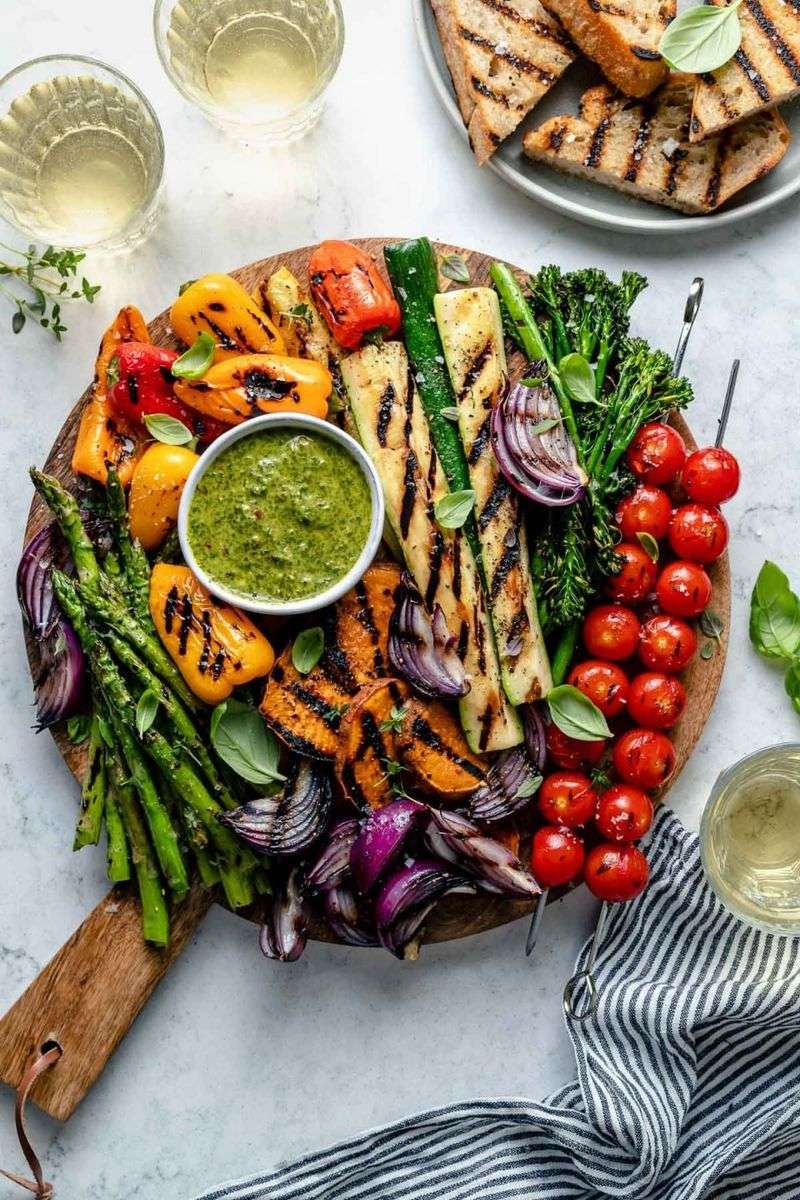 Grilled Vegetable Antipasto Platter
