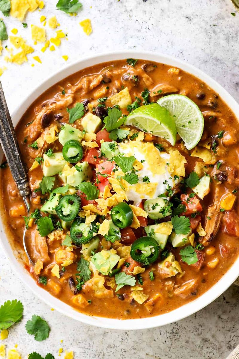 Chicken Enchilada Soup