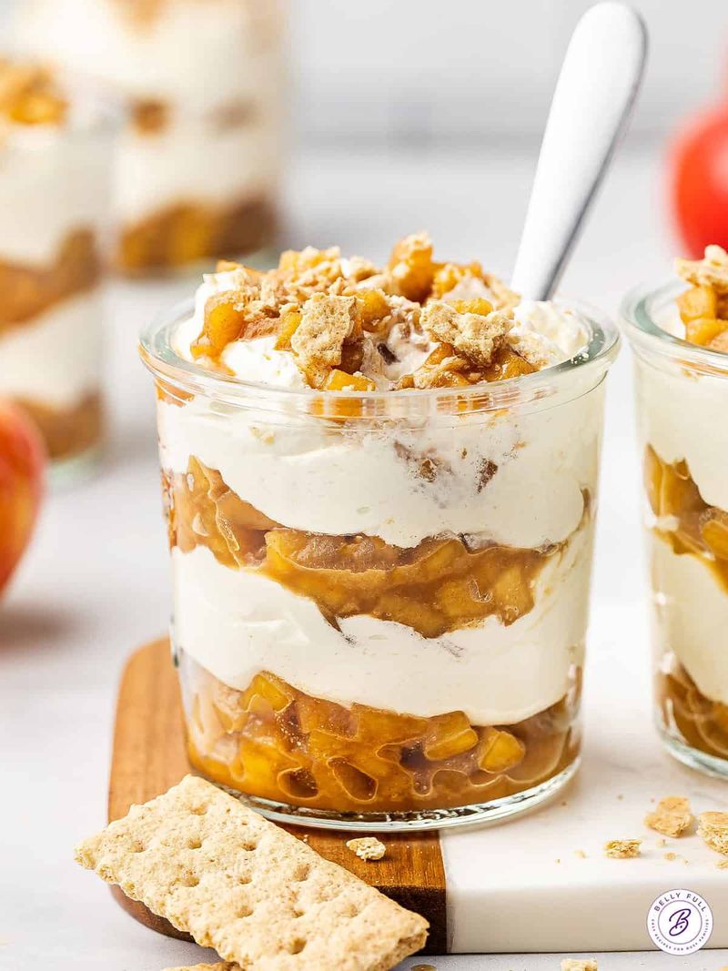 Apple Pie Breakfast Parfaits