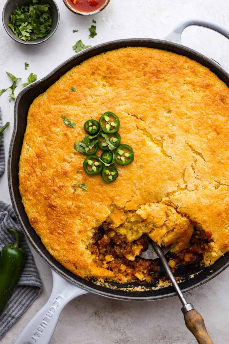 Cowboy Beans And Cornbread