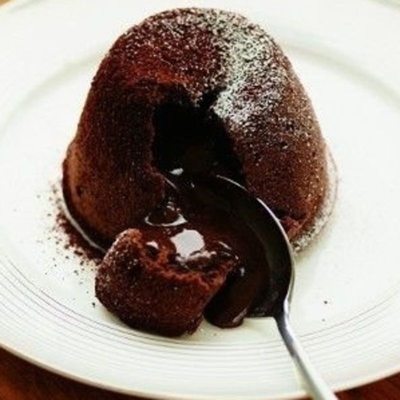Chocolate Fondant With Melting Center