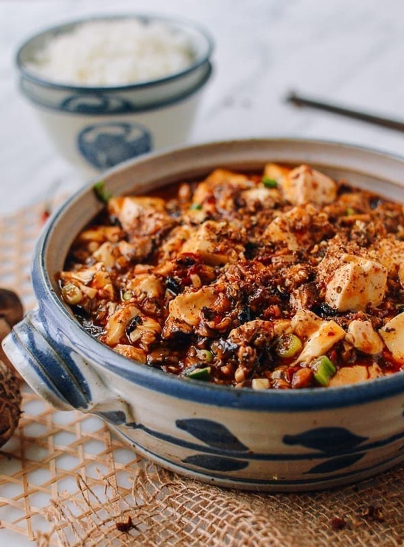 Mapo Tofu Without Meat