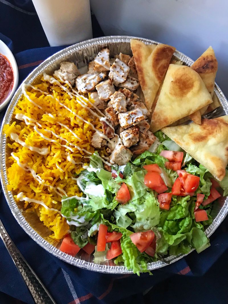 Halal Cart Chicken Over Rice