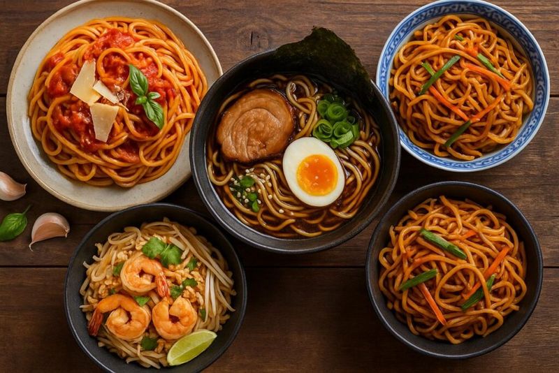 Noodles Across Continents