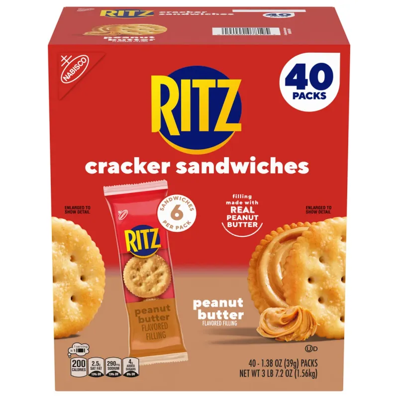 RITZ Peanut Butter Cracker Sandwiches Mislabeling