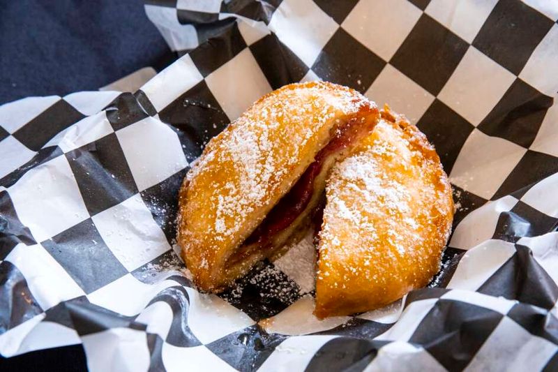 Deep-Fried Uncrustable PB&J On A Stick