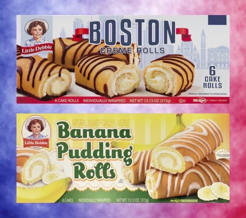 Banana Pudding Rolls