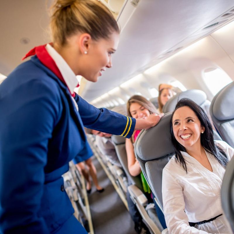 Be Courteous To The Flight Crew