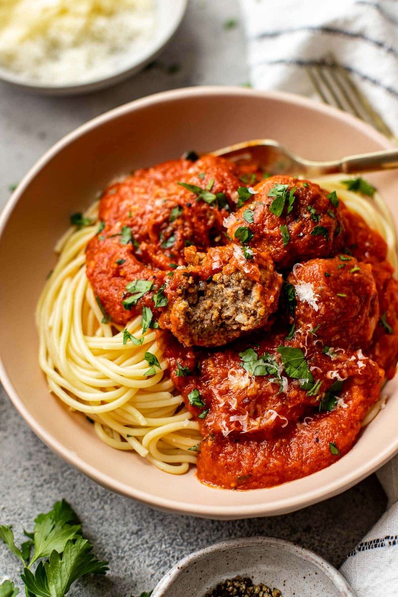 Spaghetti With Meatballs