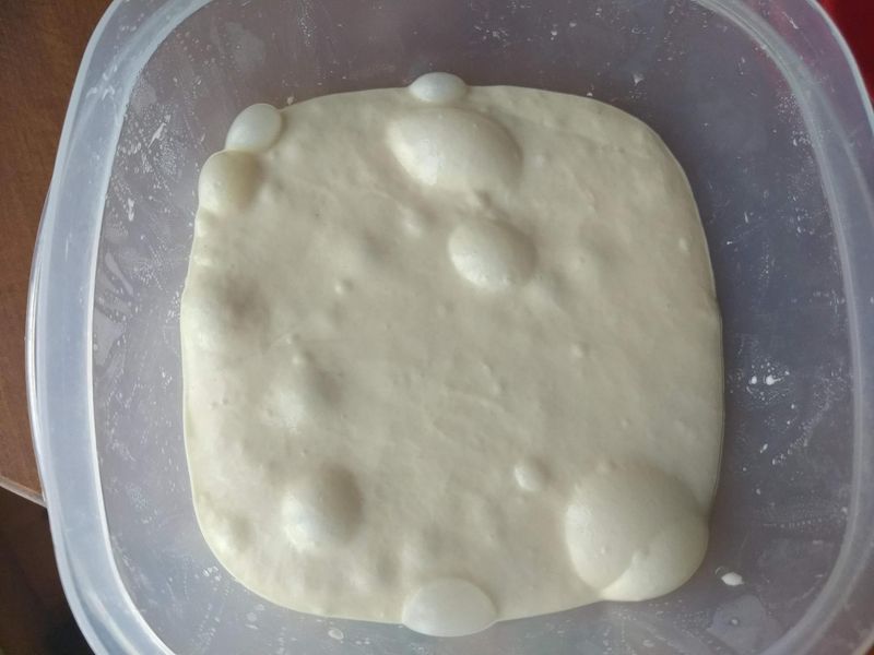 Bubbles Are Visible Under The Surface