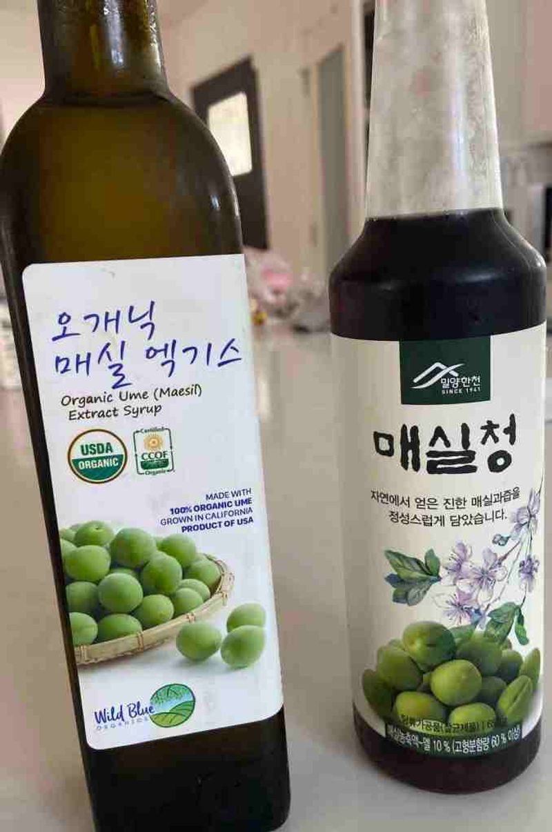 Maesil Cheong (Green Plum Extract)