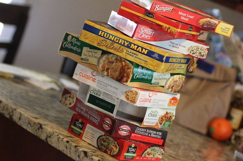 Microwaving Meals Instead Of Cooking