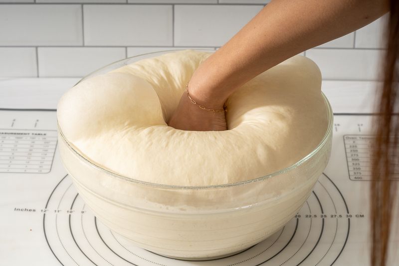 Dough Releases Cleanly From The Bowl