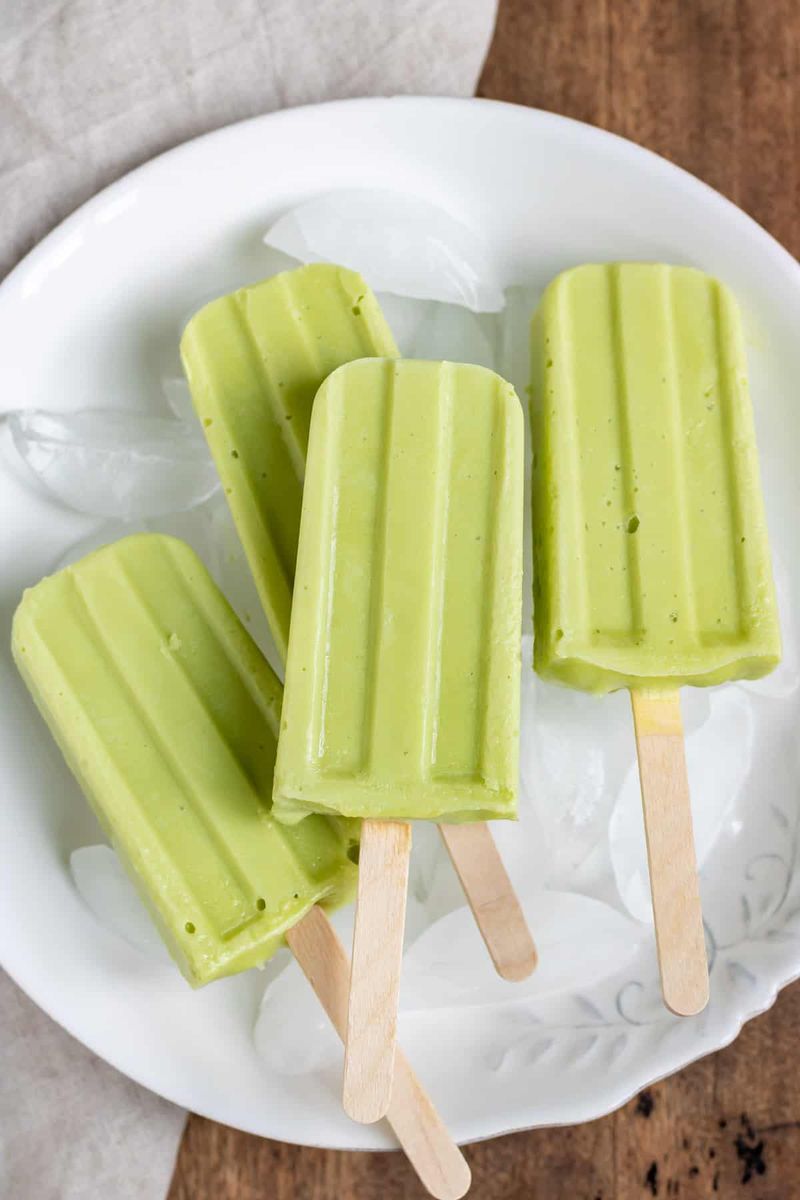 Avocado Lime Creamsicles