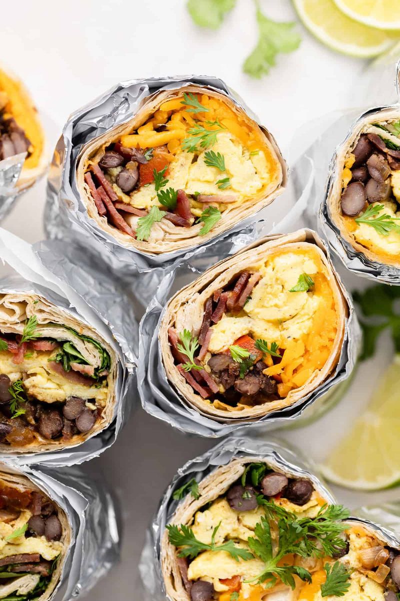 Breakfast Burrito Meal Prep