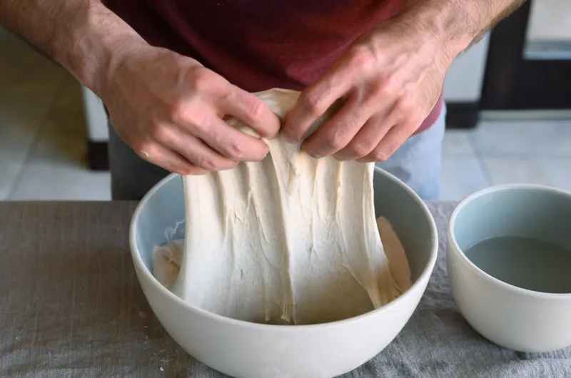 Dough Feels Light And Aerated When Handled