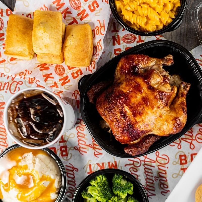 Boston Market Half Rotisserie Chicken Meal