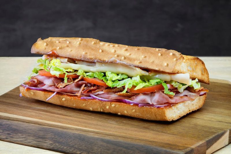 Quiznos Honey Bacon Club