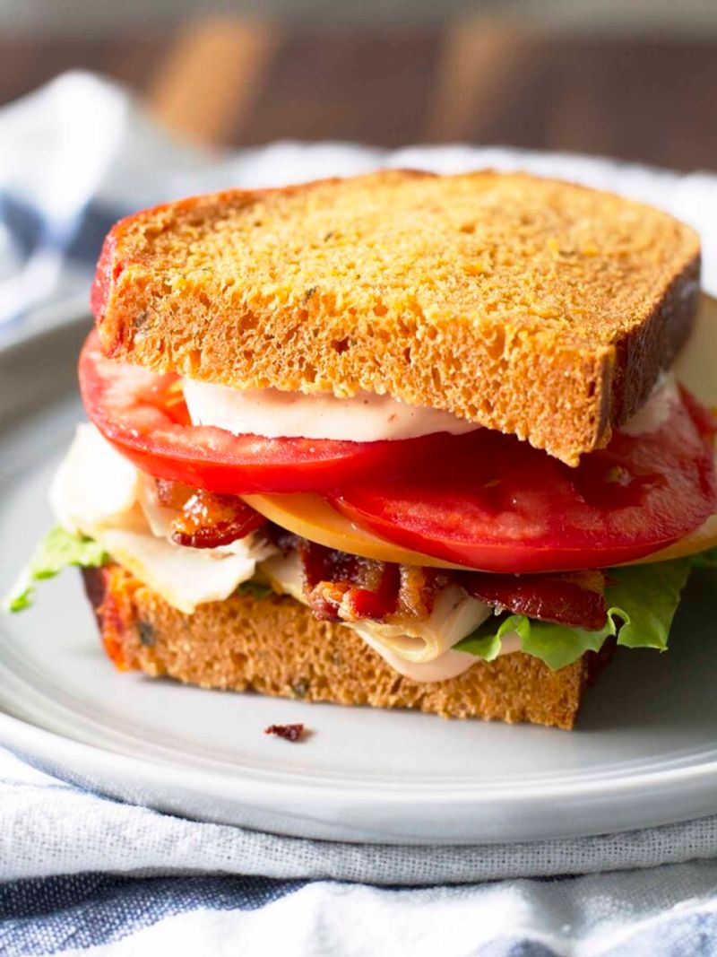 Bacon Turkey Bravo Sandwich