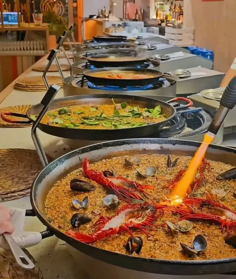 Mystifying Seafood Paella