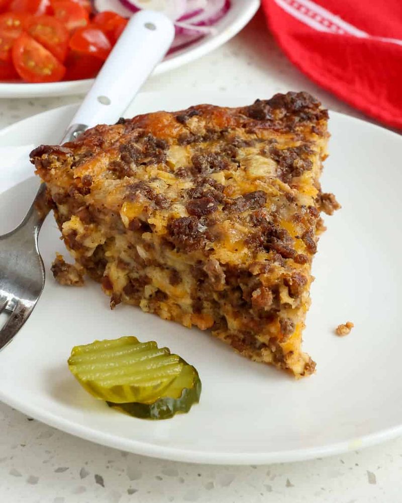 Impossible Hamburger Pie