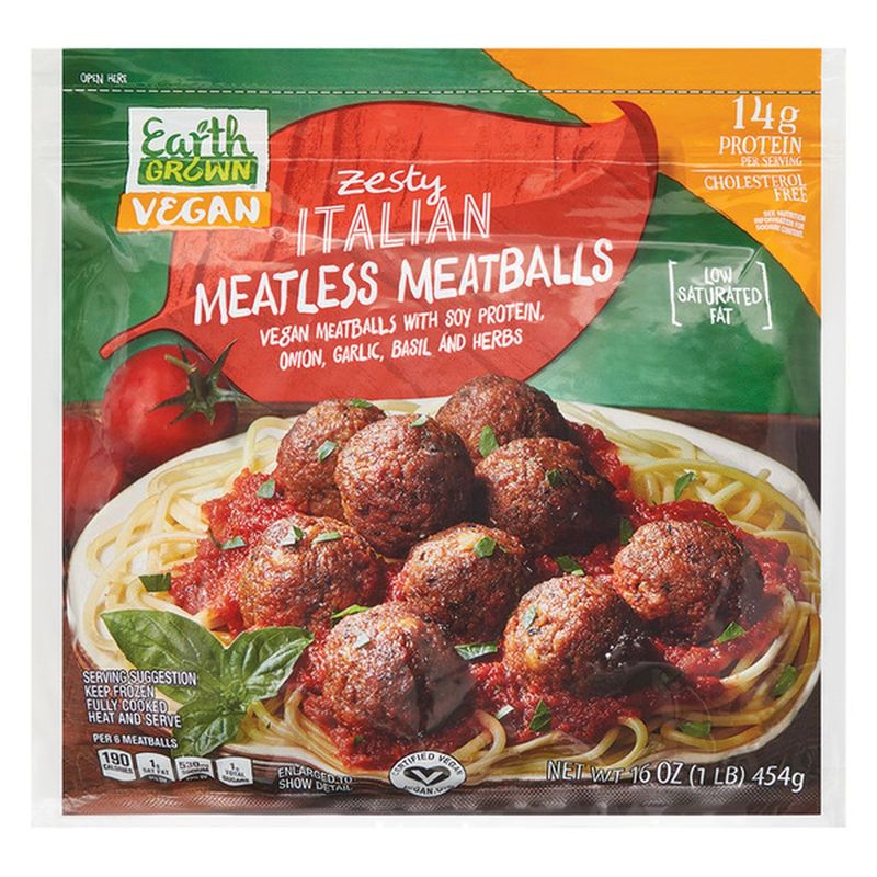Earth Grown Vegan Meatballs