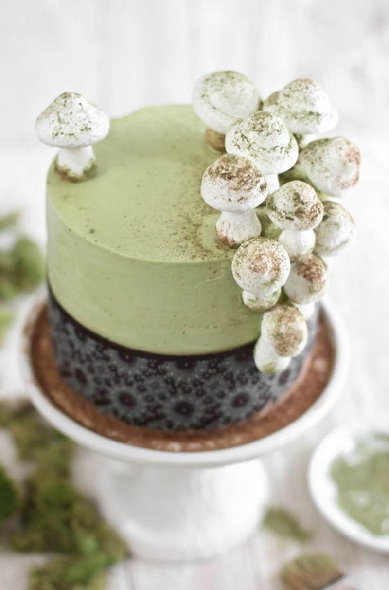 Japanese-Inspired Matcha Forest Floor