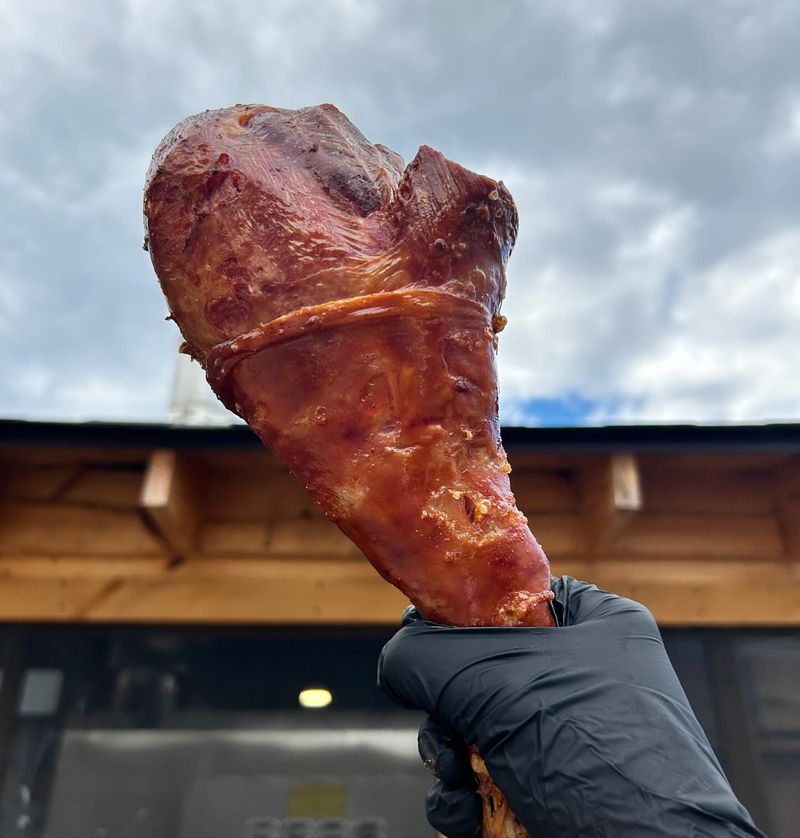 Smoked Turkey Legs Bigger Than My Face