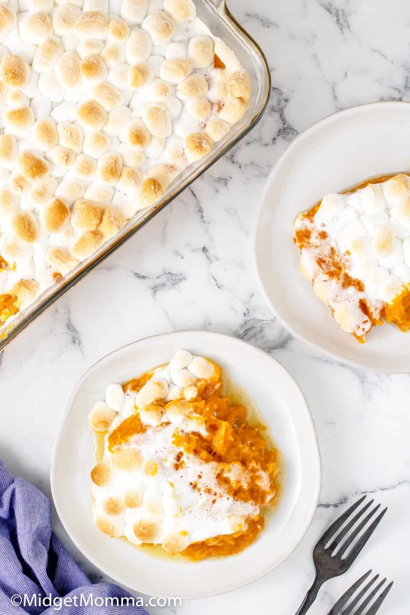 Sweet Potato Casserole With Marshmallows