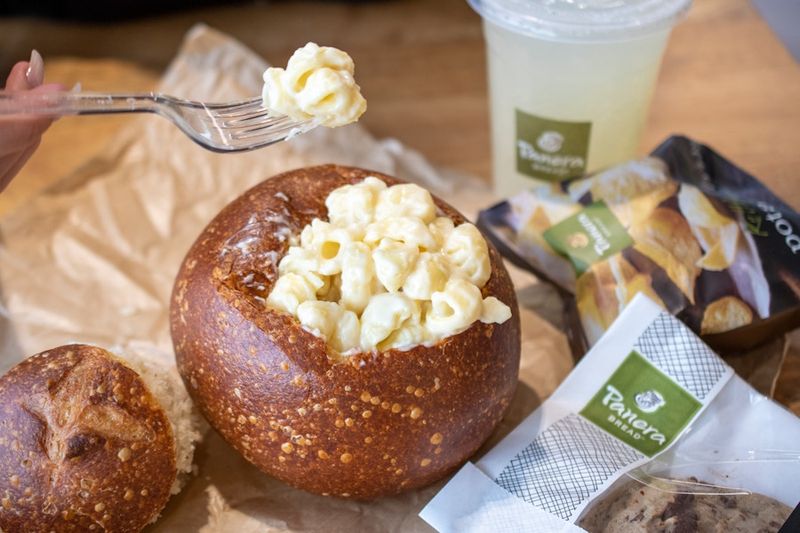 Mac & Cheese Bread Bowl
