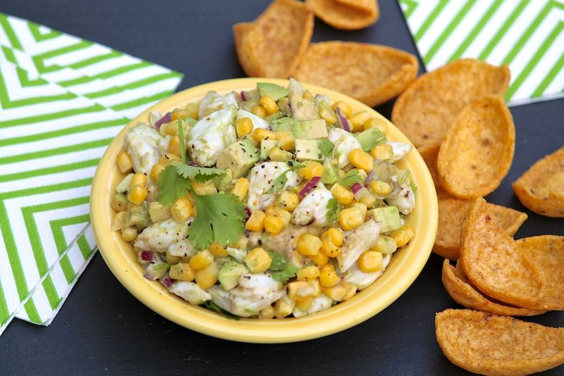 Summer Corn And Crab Salad