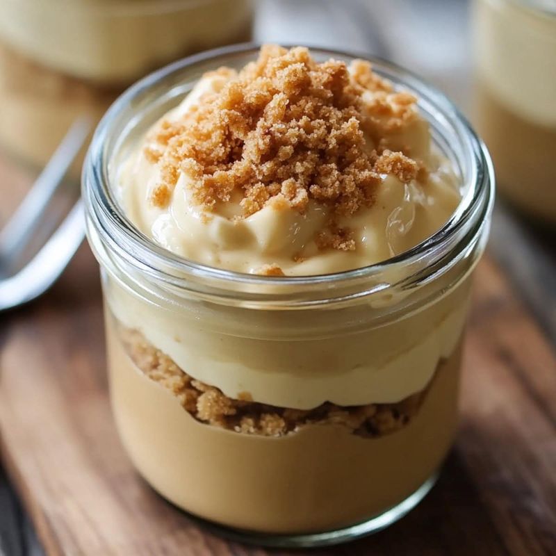 Butterscotch Pudding Parfaits