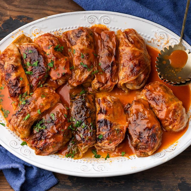 Hungarian Stuffed Cabbage
