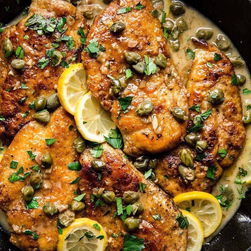 Chicken Piccata With Capers