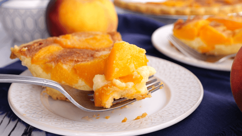 Canned Peach Pie