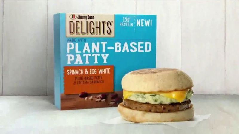 Jimmy Dean Plant-Based Patty, Spinach & Egg White