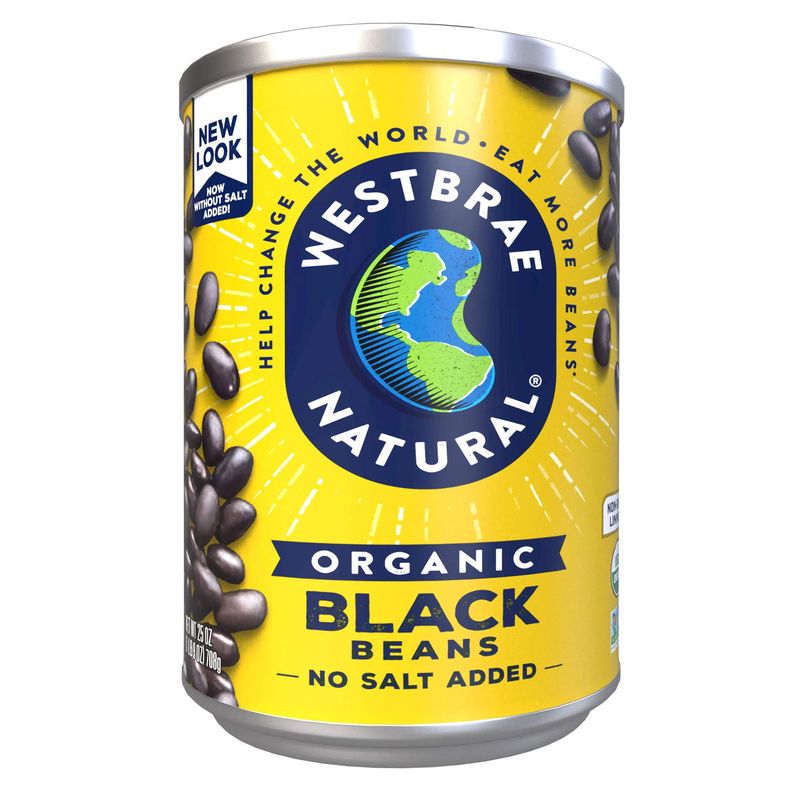 Westbrae Natural Organic Black Beans (No Salt Added)