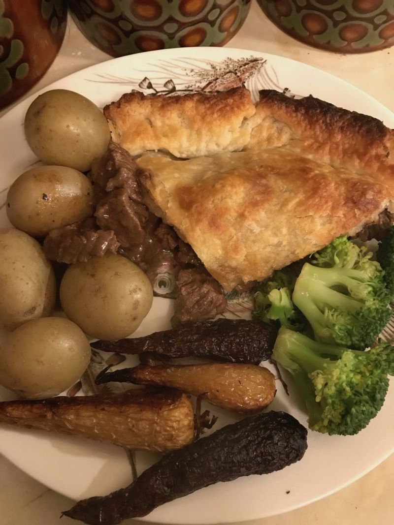 Douglas Fairbanks' Beef Steak and Kidney Pie