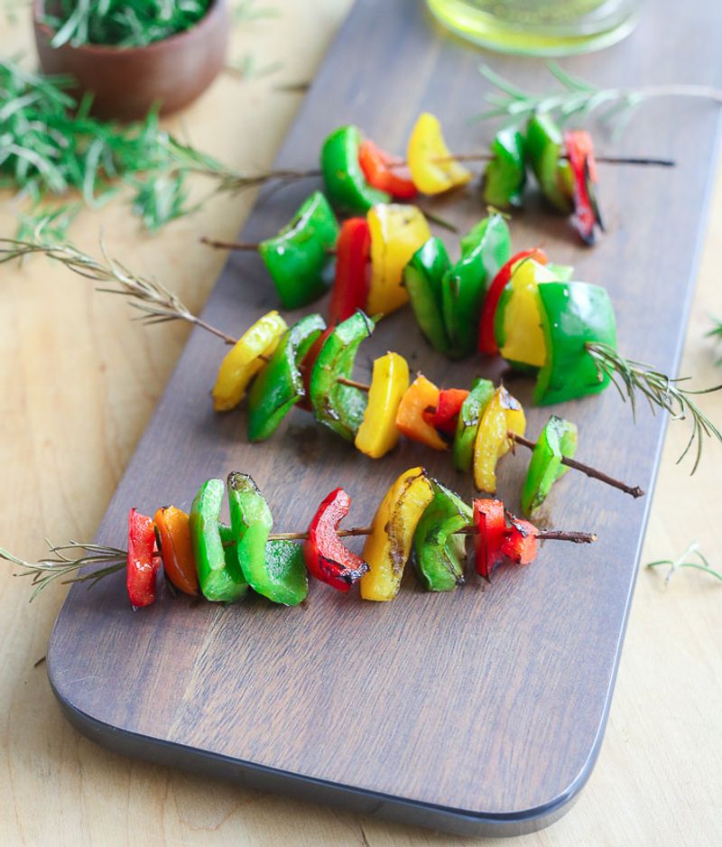 Herb Stems As Flavor Skewers