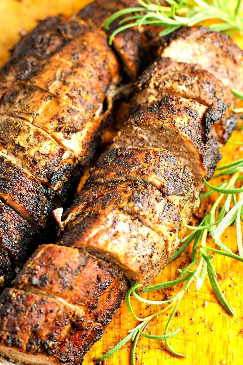 Chili-Rubbed Pork Tenderloin