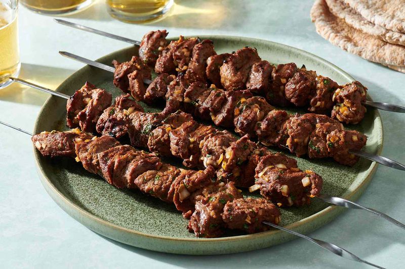 Moroccan-Spiced Lamb Kebabs