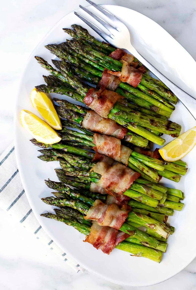 Bacon-Wrapped Asparagus Bundles
