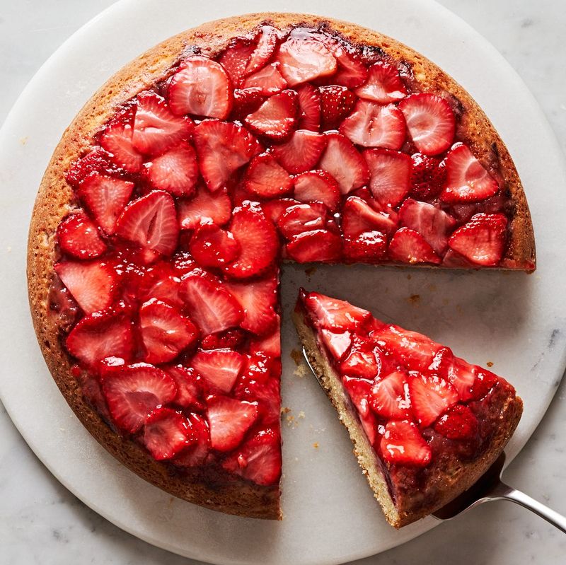 Strawberry Upside-Down Cake