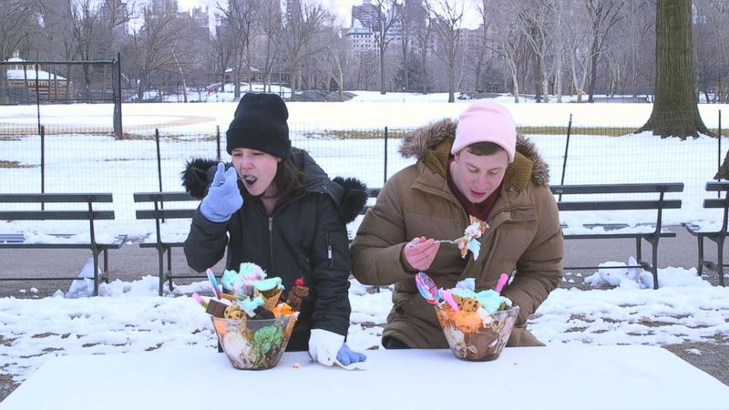 Eating Ice Cream Year-Round
