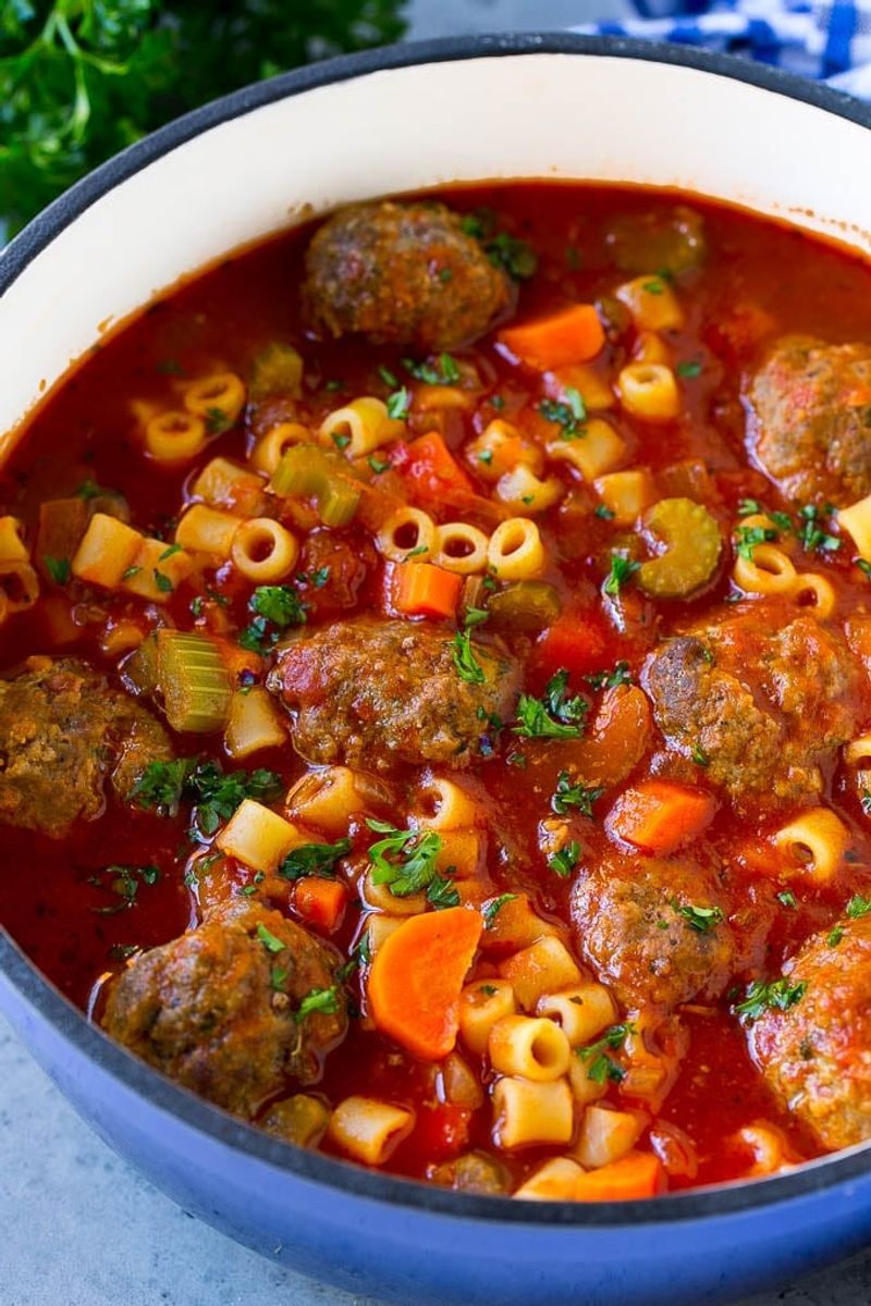 Meatball Soup: Liquid Comfort with Beefy Treasures